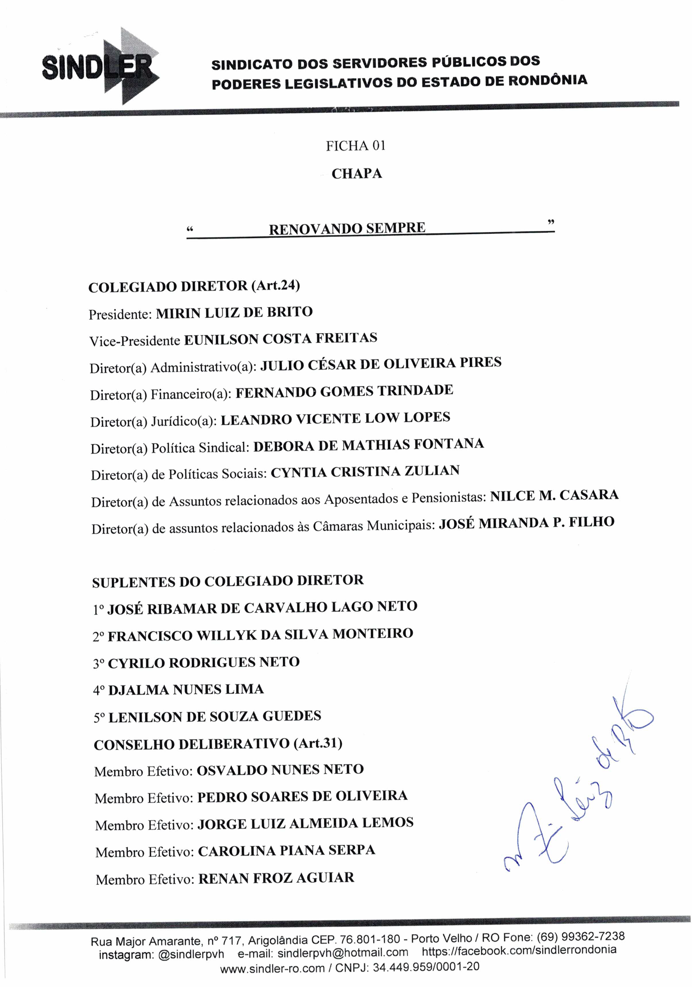 CHAPA 2 FICHA RENOVANDO SEMPRE COM SUSBSTITUIÇÕES 1